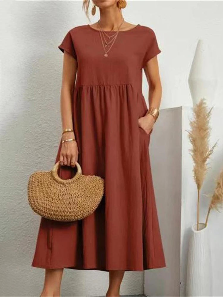 Vestido Soltinho Longo Millano